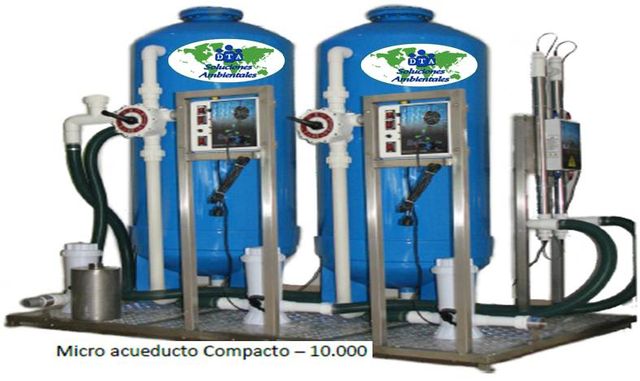 Micro Acueducto Compacto 10.000 litros hora
